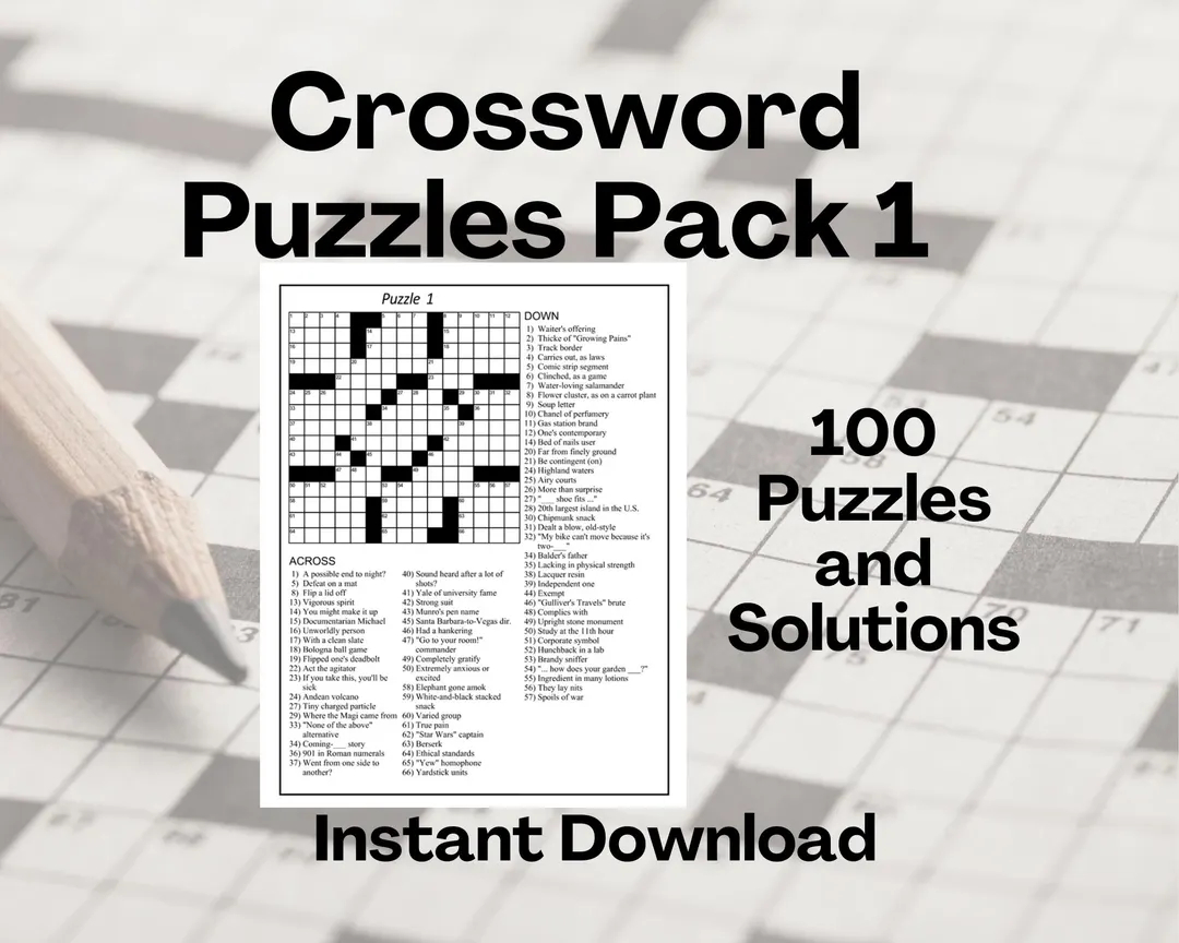 Hard Printable Crossword Puzzles PDF Hard Printable Crossword Puzzles PDF