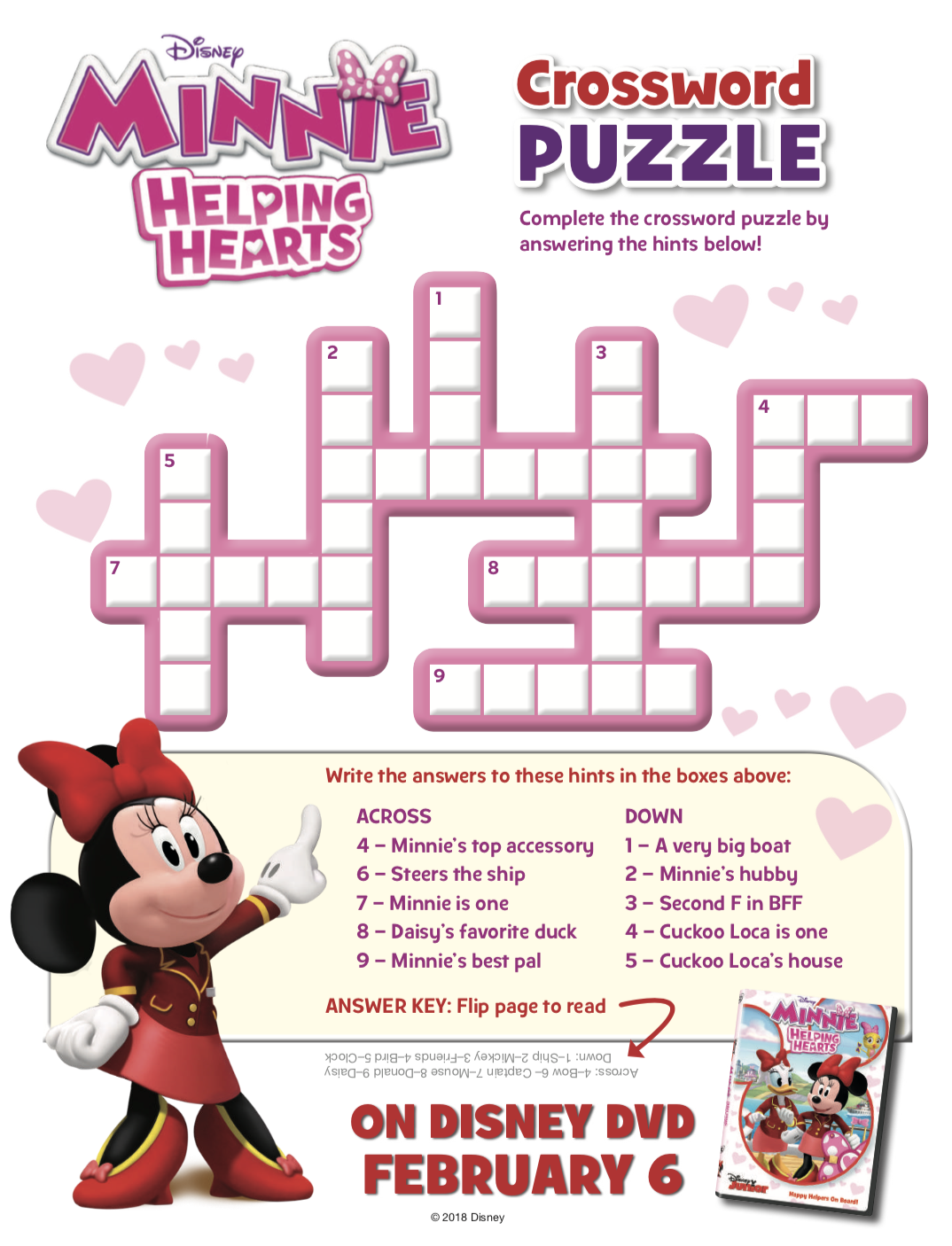 Free Disney Printable Crossword Puzzles PDF Free Disney Printable Crossword Puzzles PDF