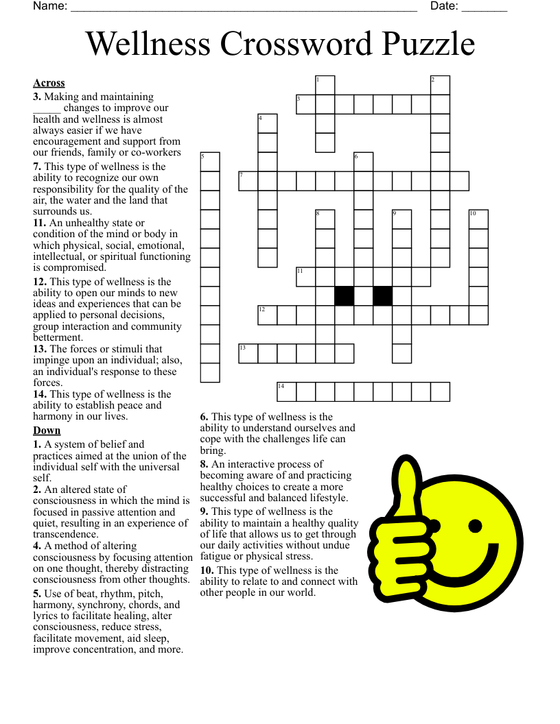 12 STEP RECOVERY Crossword WordMint