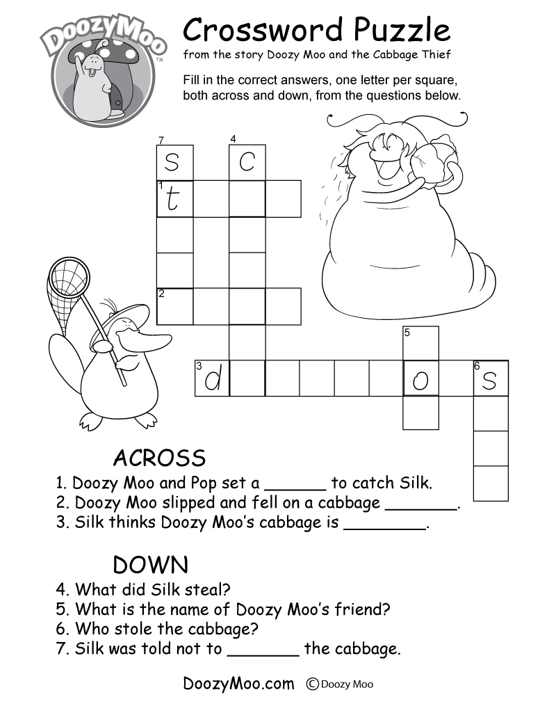 3rd grade vocabulary crossword worksheet education worksheets library