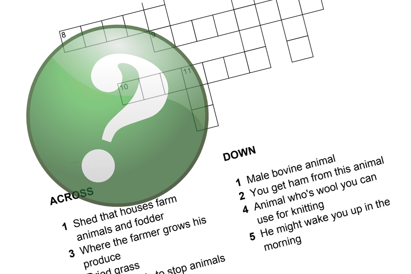 Crosswords for Seniors Printable