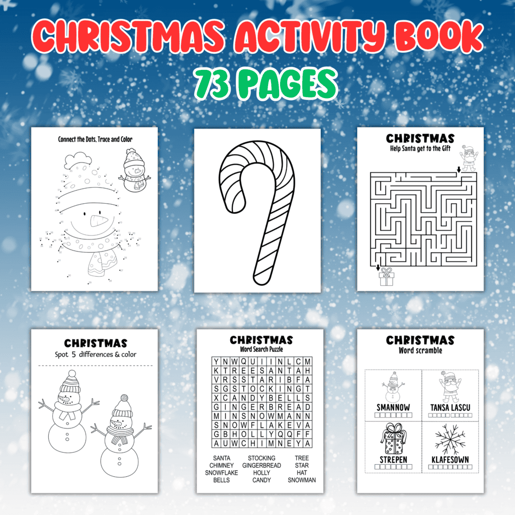 Printable Christmas Crossword Puzzles for Kids Sites