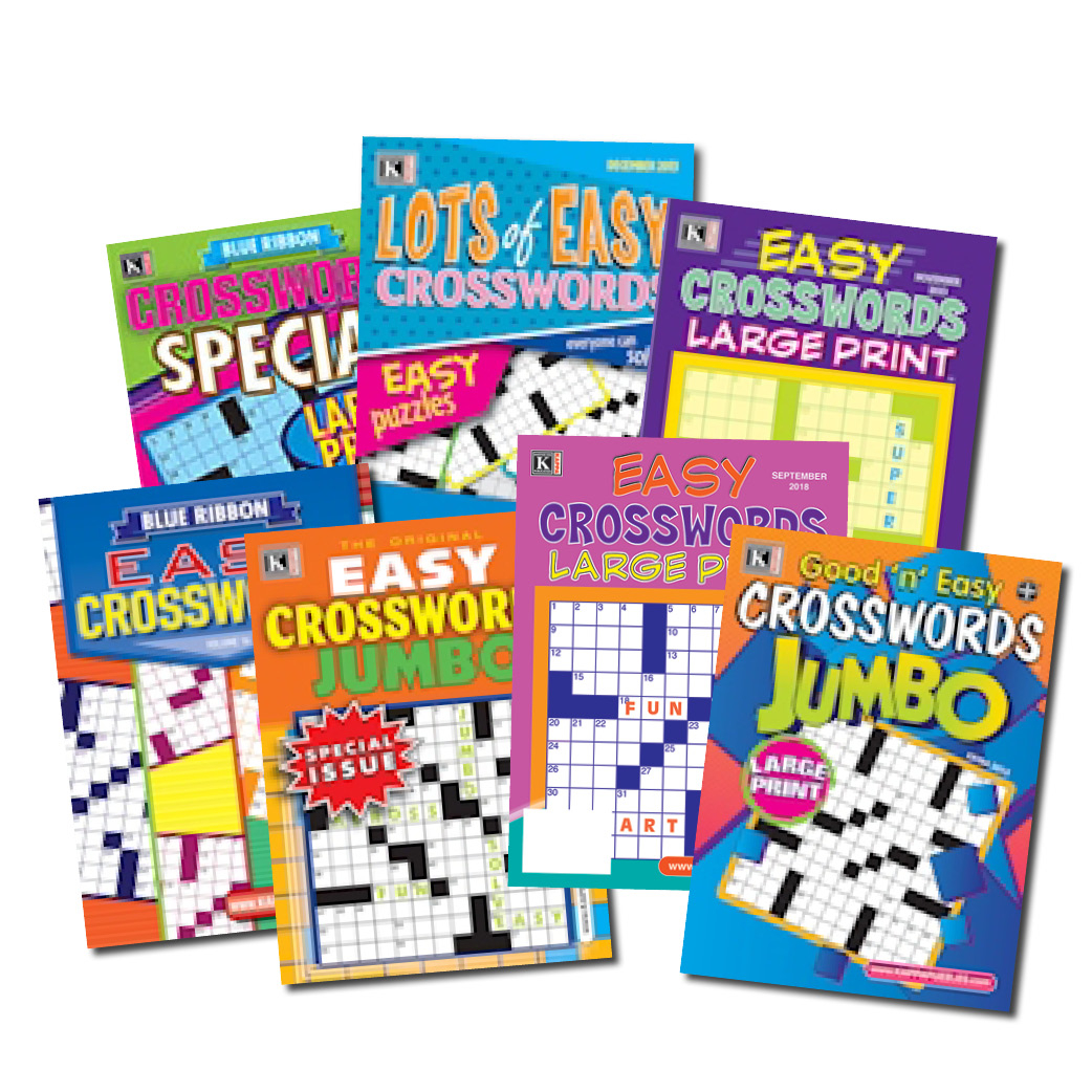 7 Easy Crossword Magazines Kappa Puzzles