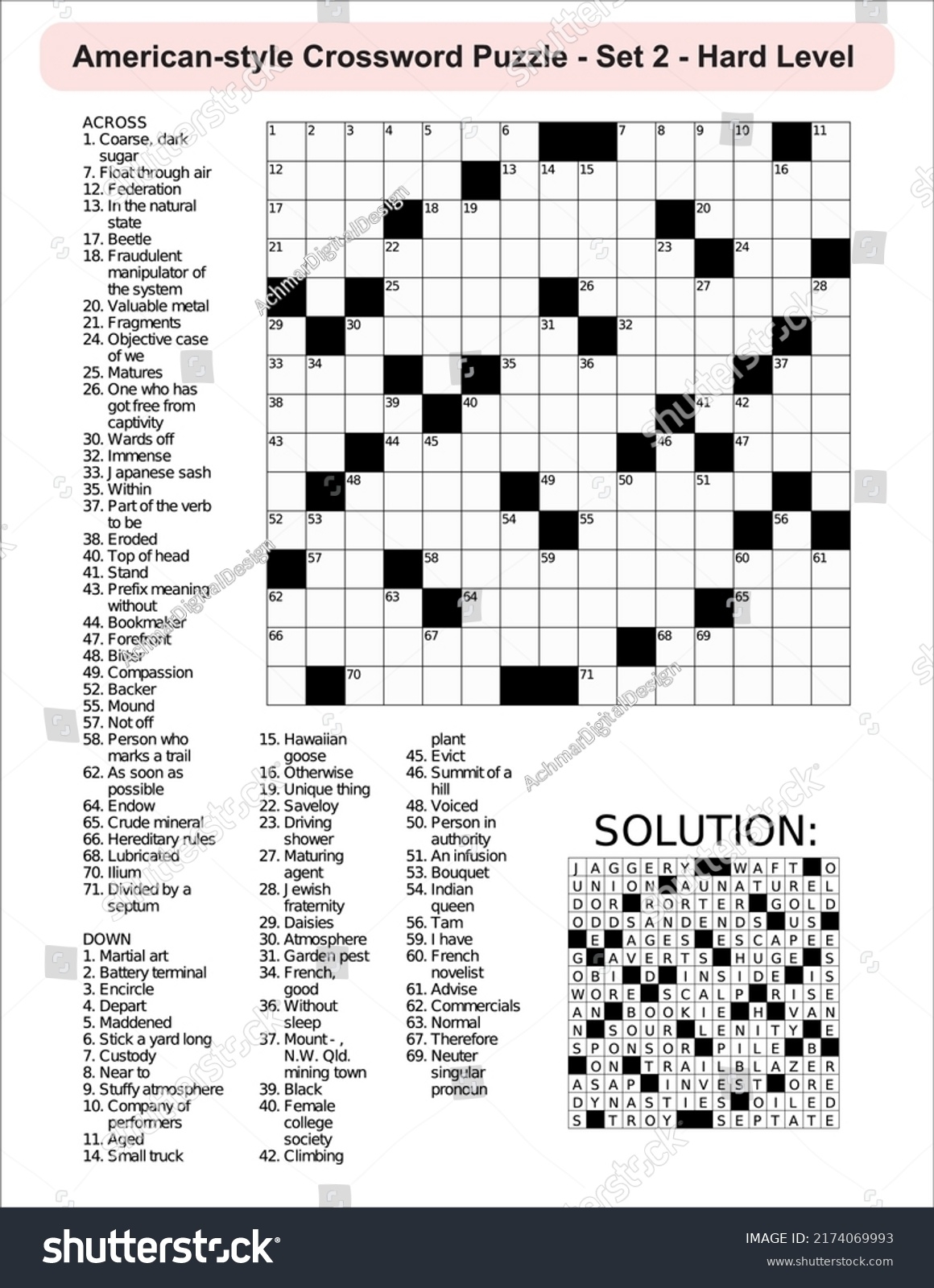 Printable Crossword Puzzles About Card Games
