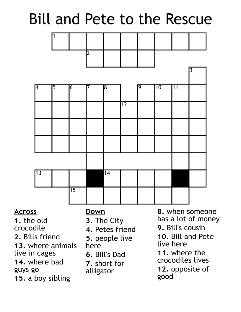 Free Printable Easy Crossword Puzzles Free Printable Easy Crossword Puzzles