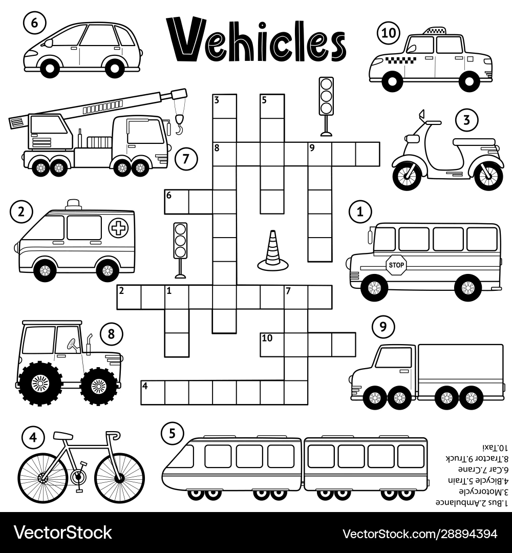 Free Printable Crossword Puzzles for Kids