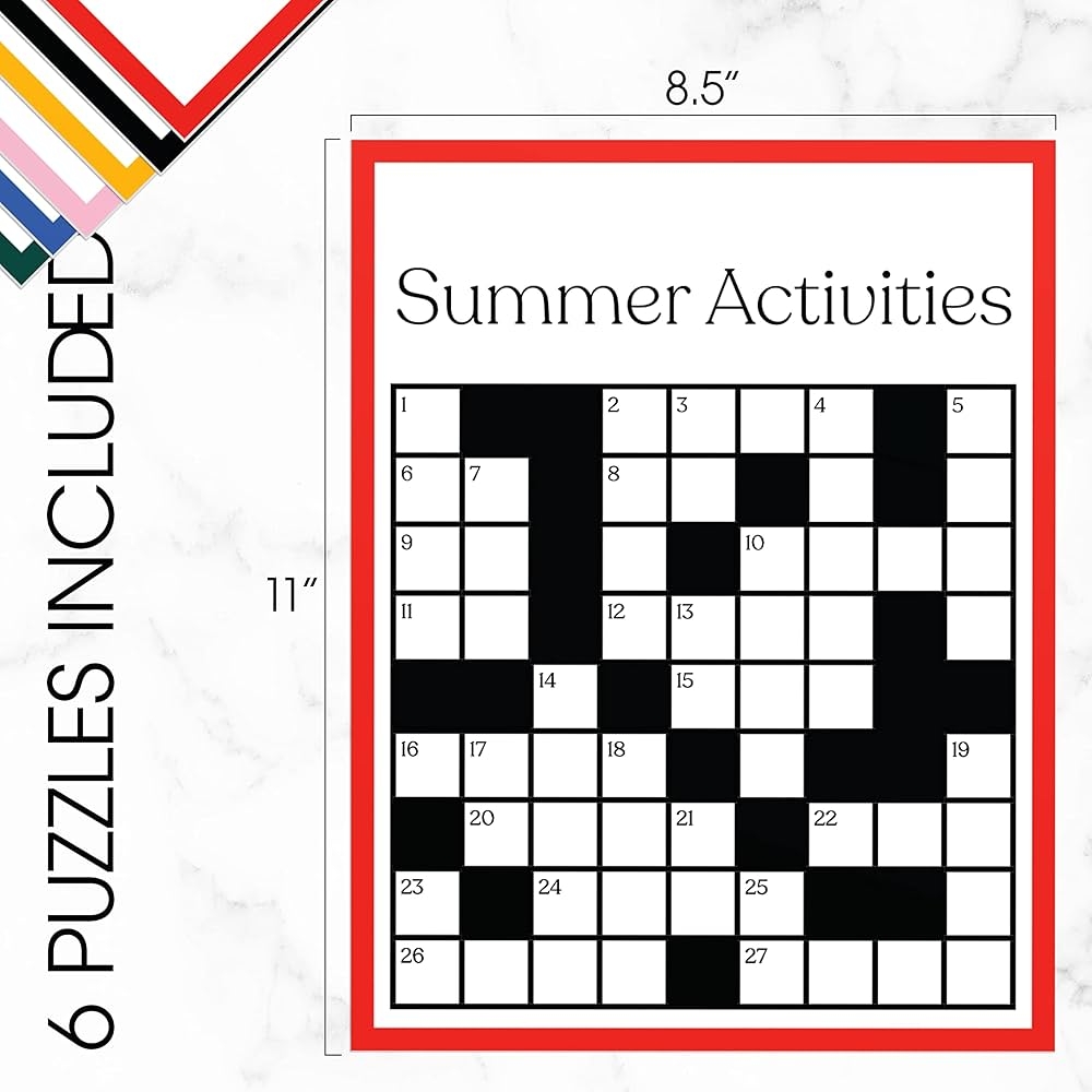 Recovery Crosswords Printable