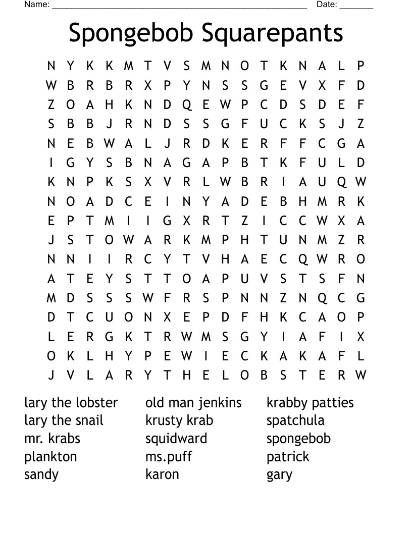Cartoons Crosswords Word Searches Bingo Cards WordMint