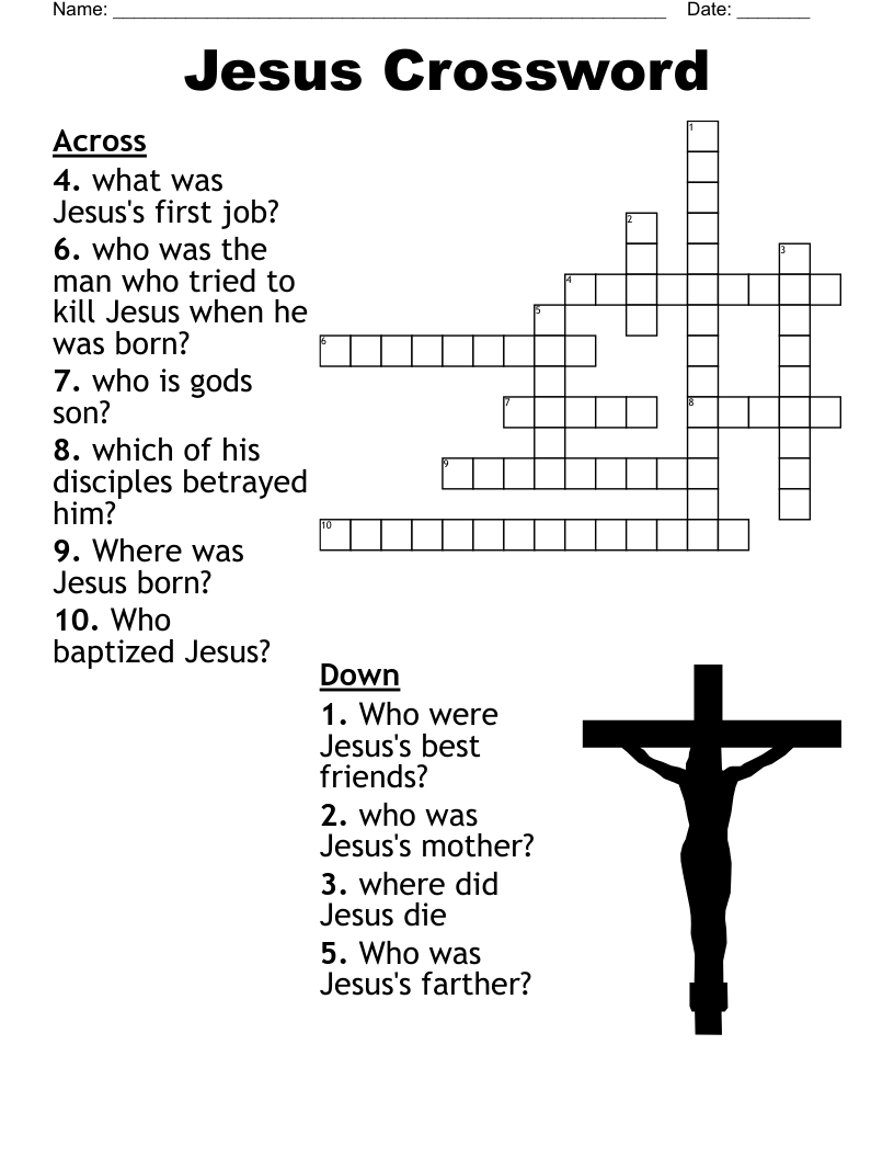 Catholic Crossword WordMint