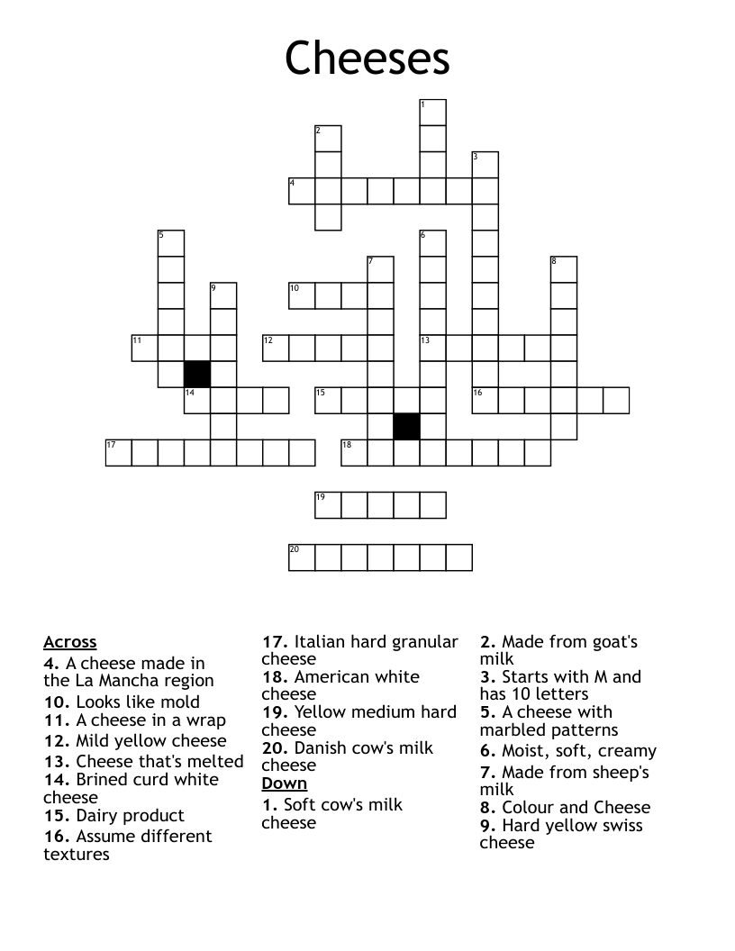 Free Printable Crosswords Medium Difficulty