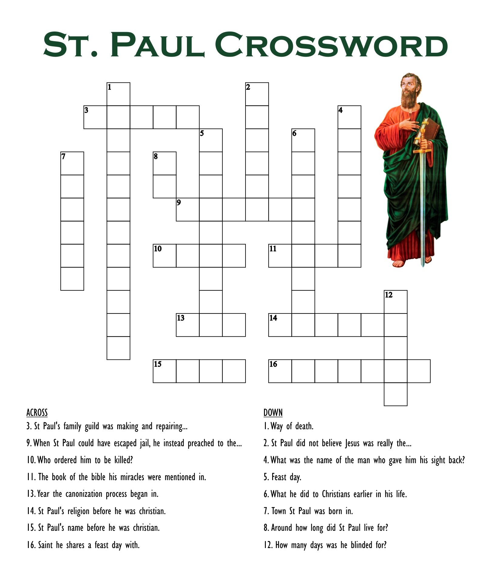 Christian Crossword Puzzles 10 Free PDF Printables Printablee Christian Crossword Puzzles 10 Free PDF Printables Printablee