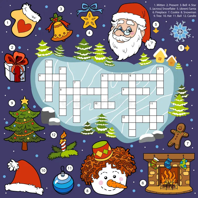 Christmas Crossword Puzzle Stock Illustrations 527 Christmas Crossword Puzzle Stock Illustrations Vectors Clipart Dreamstime