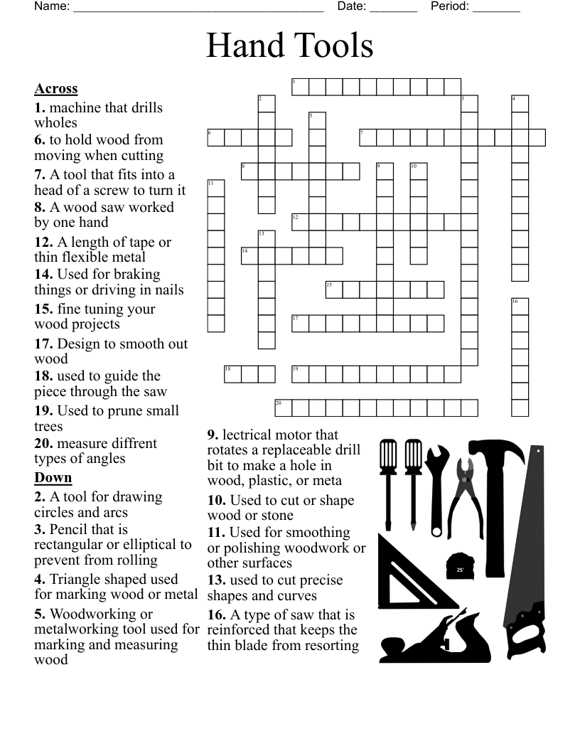Construction Crossword WordMint