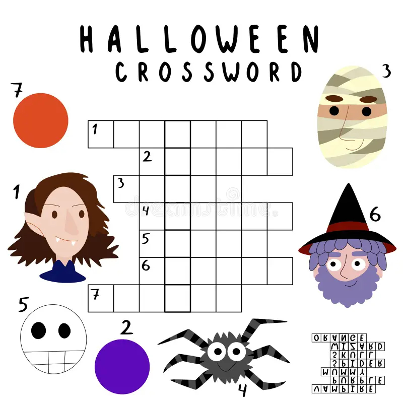 crossword halloween stock illustrations 226 crossword halloween stock illustrations vectors clipart dreamstime