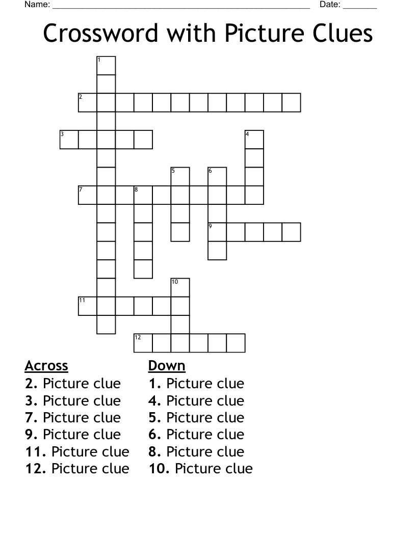 Printable Crossword Puzzles with Clues