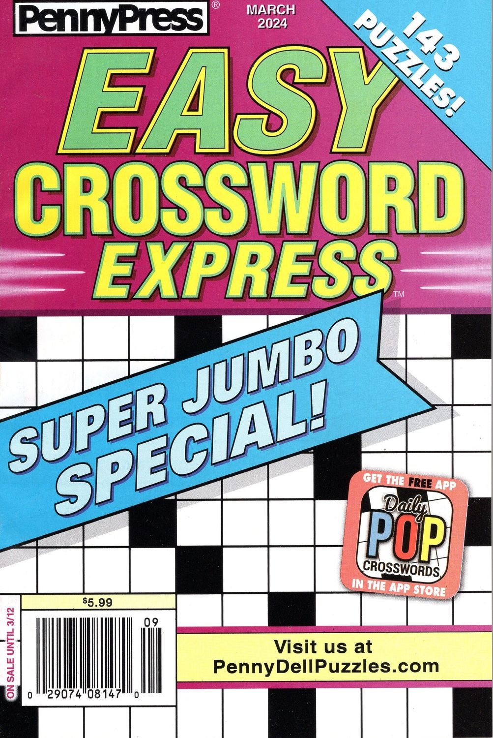 Dell Organic Expert Challenger Crosswords