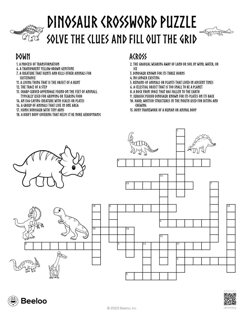Free Printable Hard Crossword Puzzles