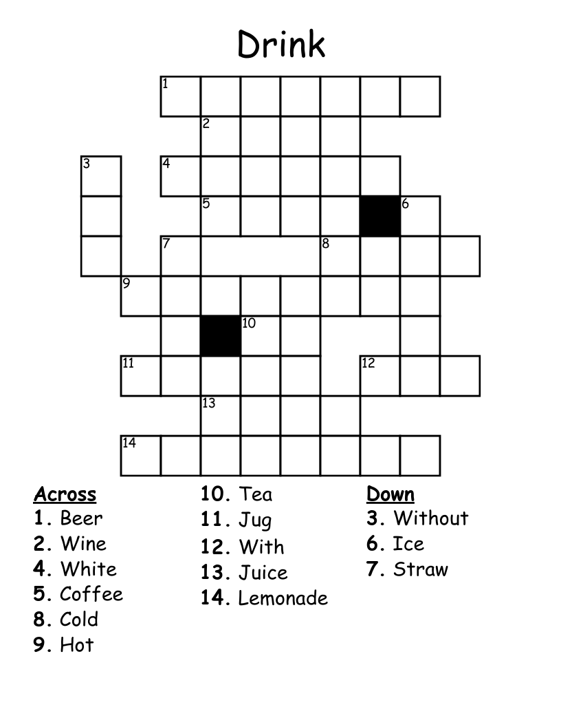 Word Mint Free Printable Crossword Word Mint Free Printable Crossword