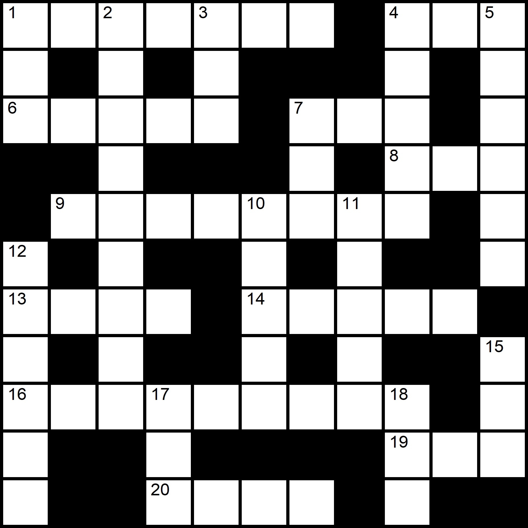 easy hotsell crosswords printable