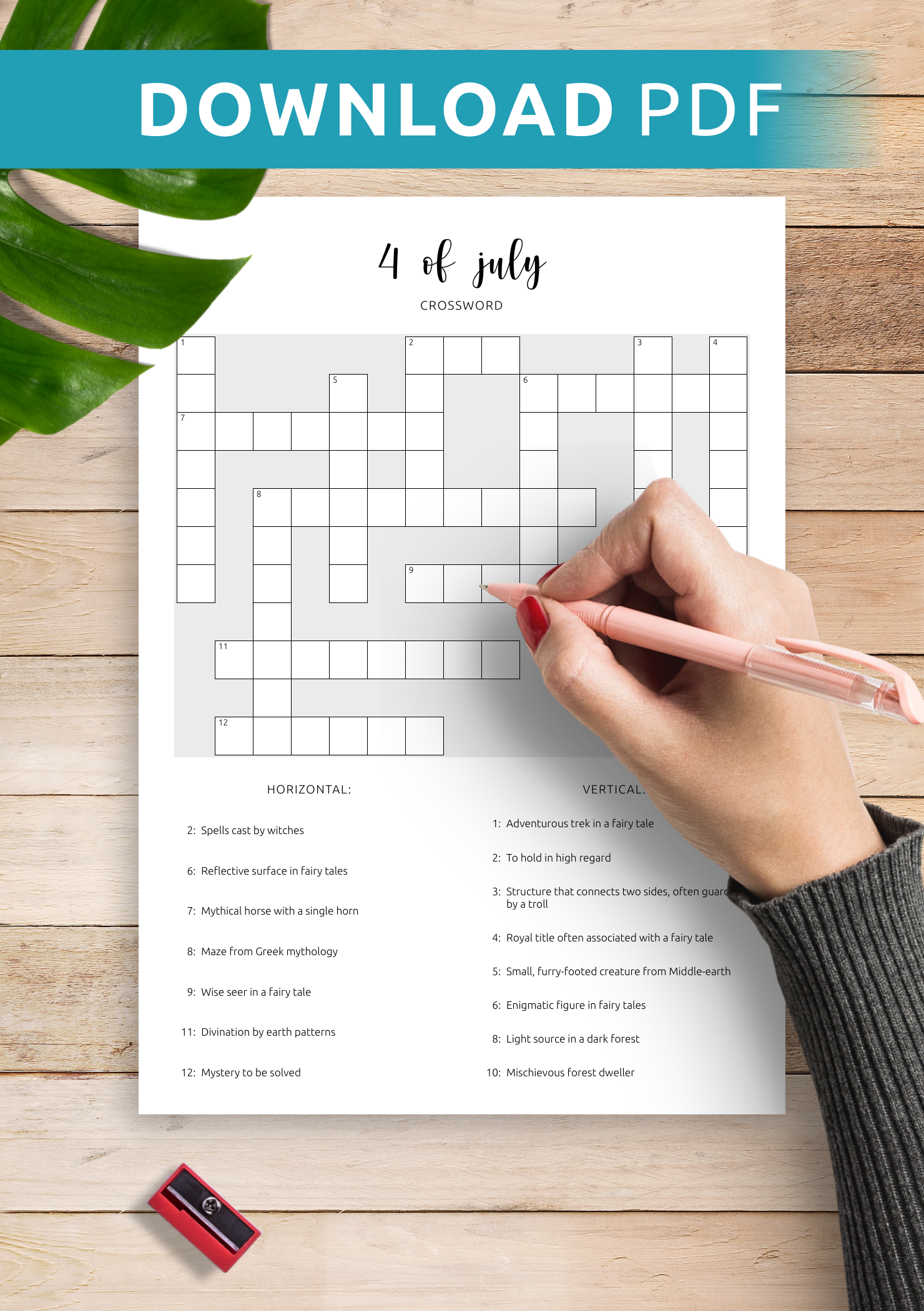 Create Free Crossword Puzzles Printable
