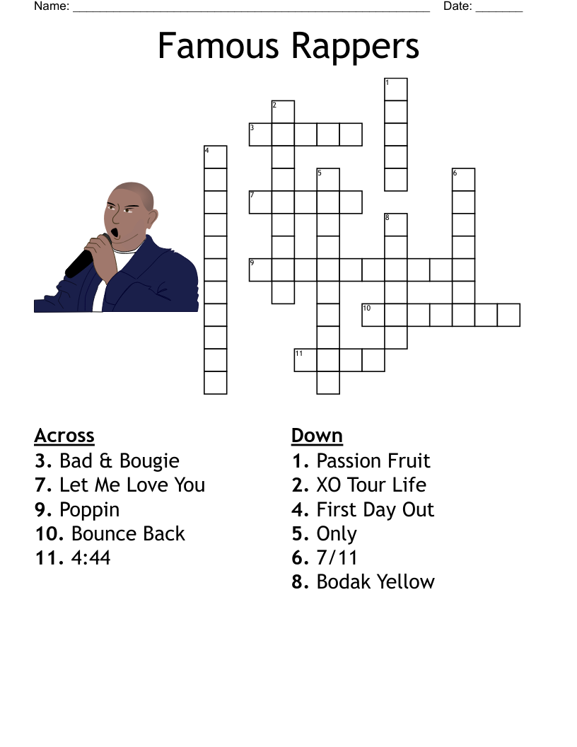 Free Urban Printable Crossword Puzzles