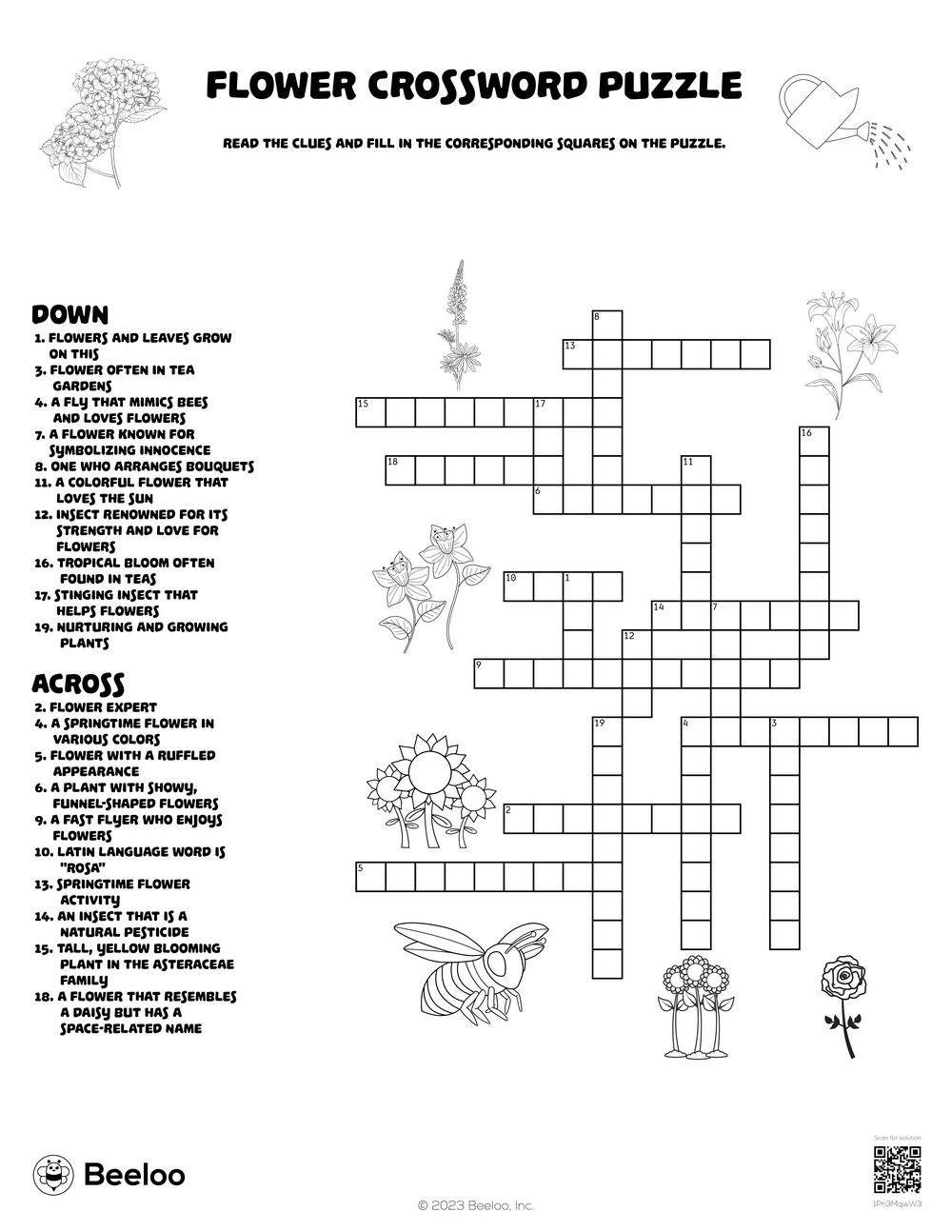 Crossword Maker Free Printable