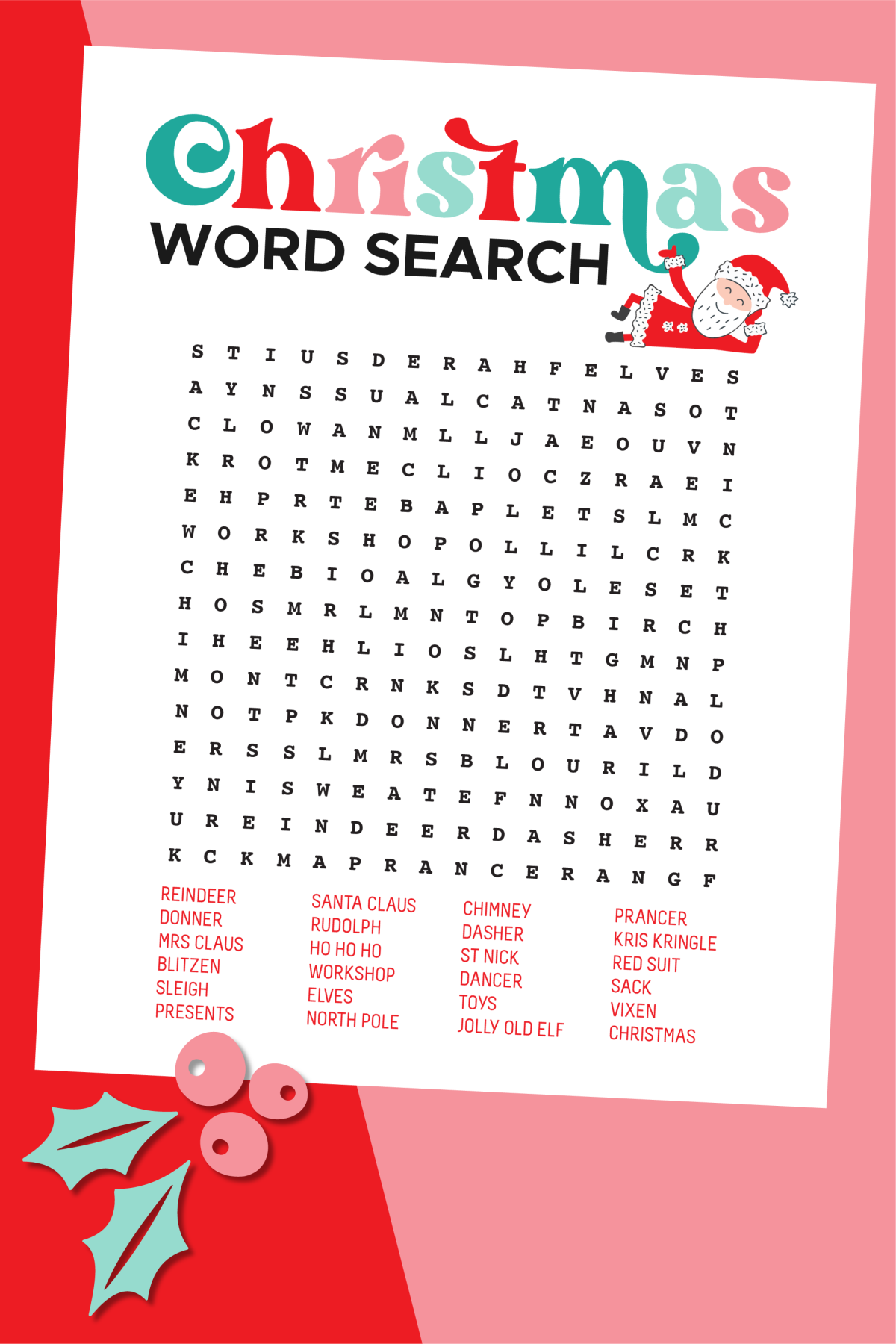 Printable Crossword Puzzles Christmas Shopping Printable Crossword Puzzles Christmas Shopping