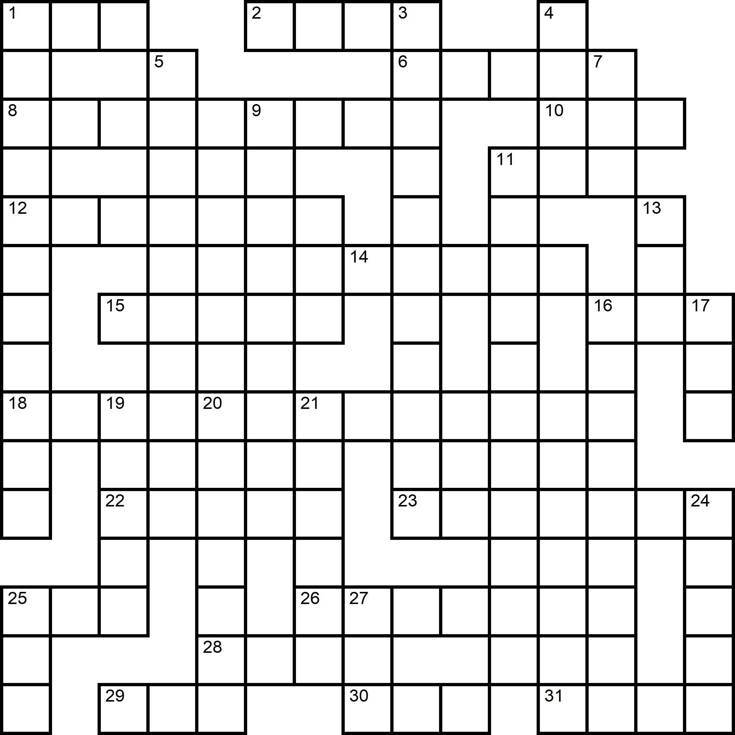 Free Printable Easy Crossword Puzzles Free Printable Easy Crossword Puzzles