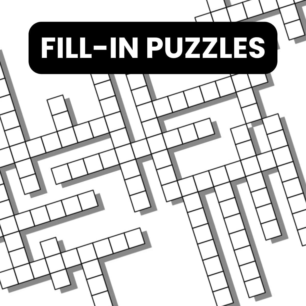 Blank Crossword Grid Printable