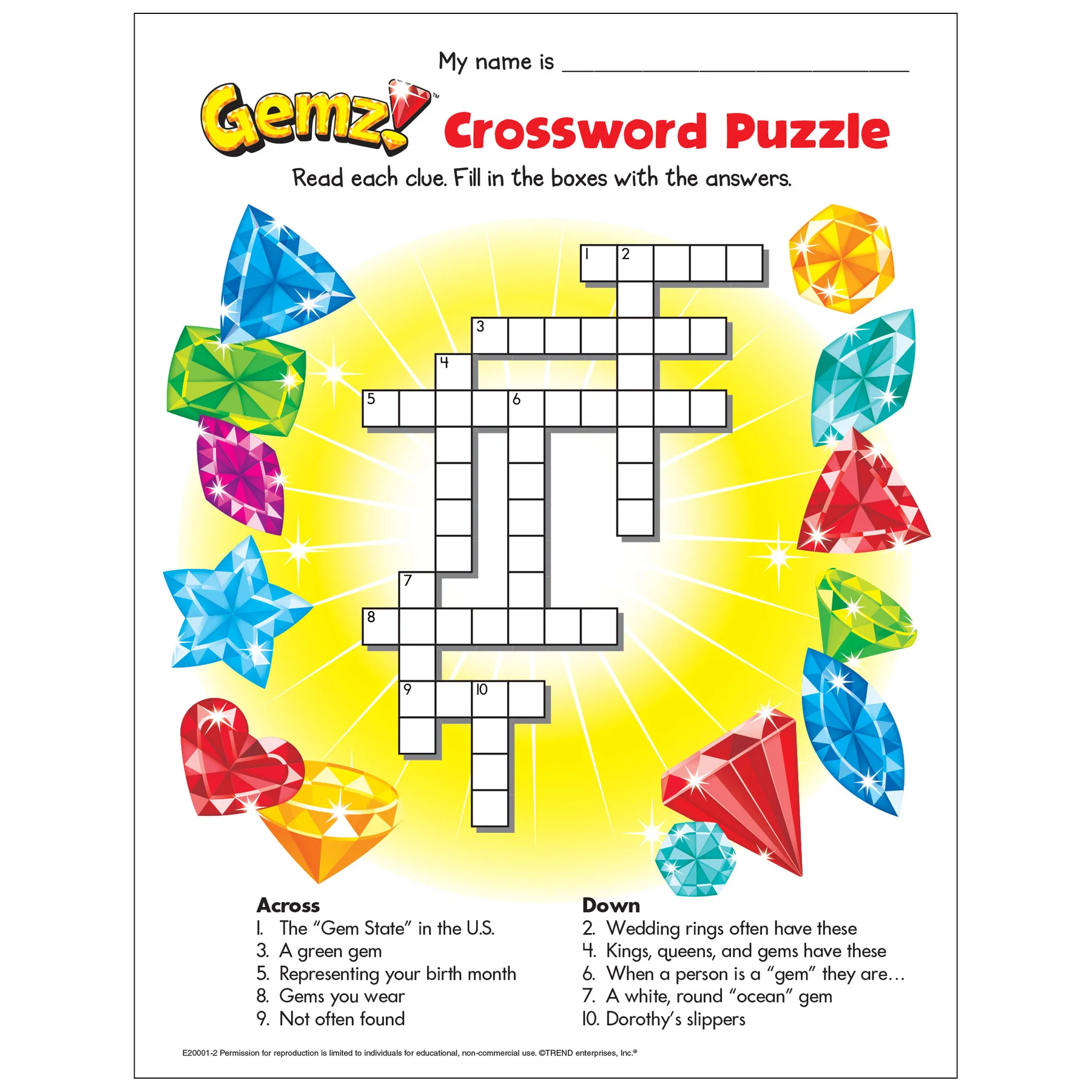 Best Free Crossword Puzzles Printable