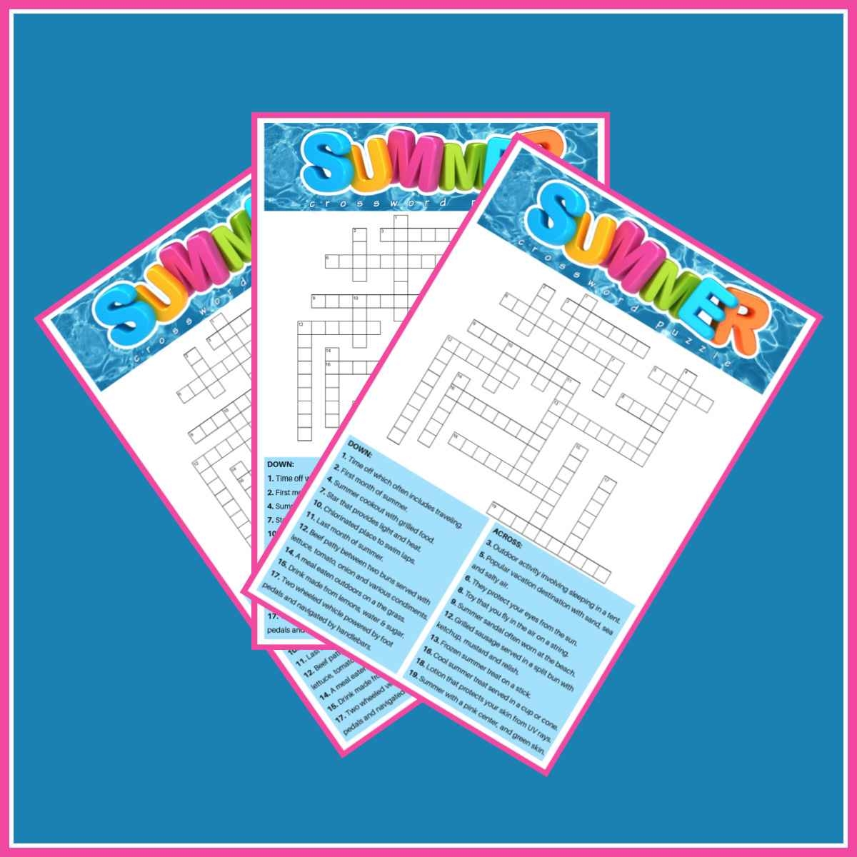 Adult Crossword Puzzles Printable Adult Crossword Puzzles Printable