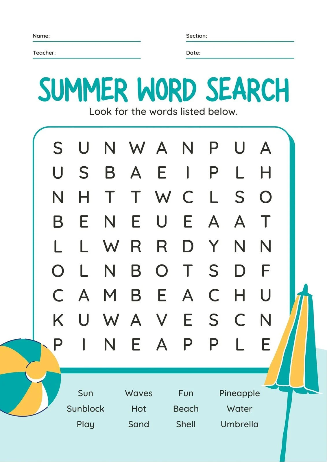 Create a Crossword Free Printable