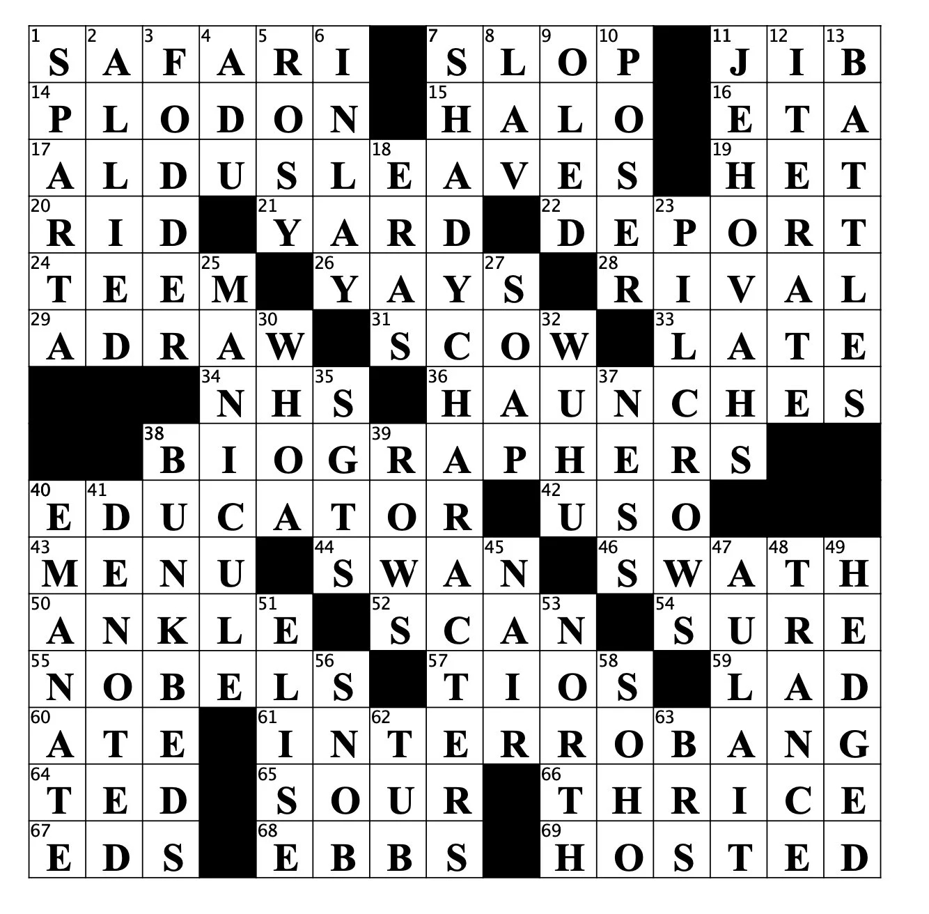 Cross Kit Daily Printable Crossword Puzzle