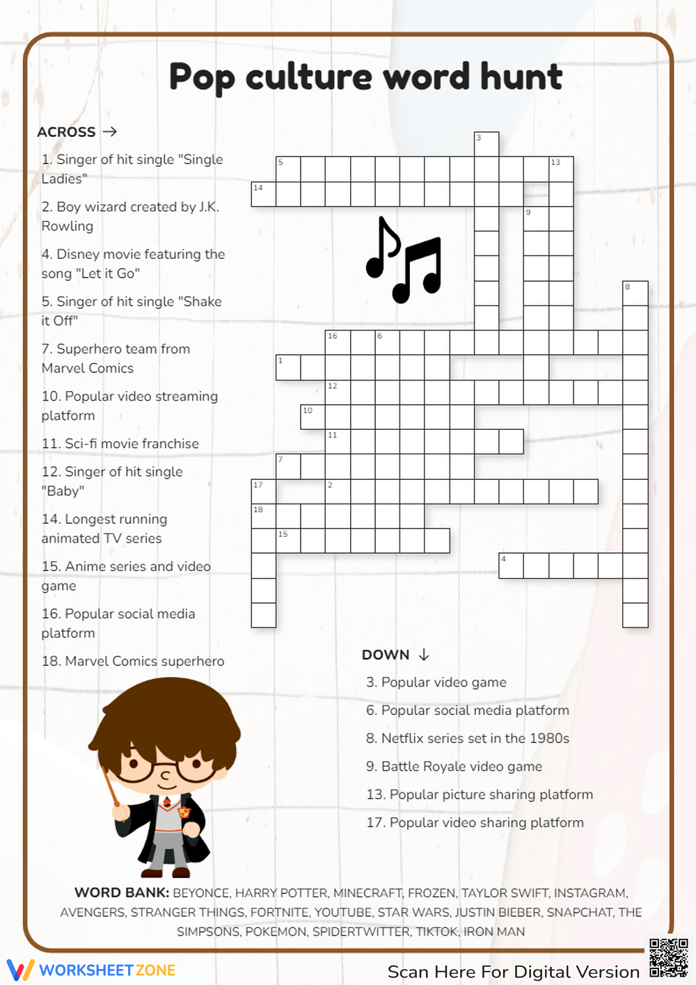 Grade 2 Crossword Worksheets Printable