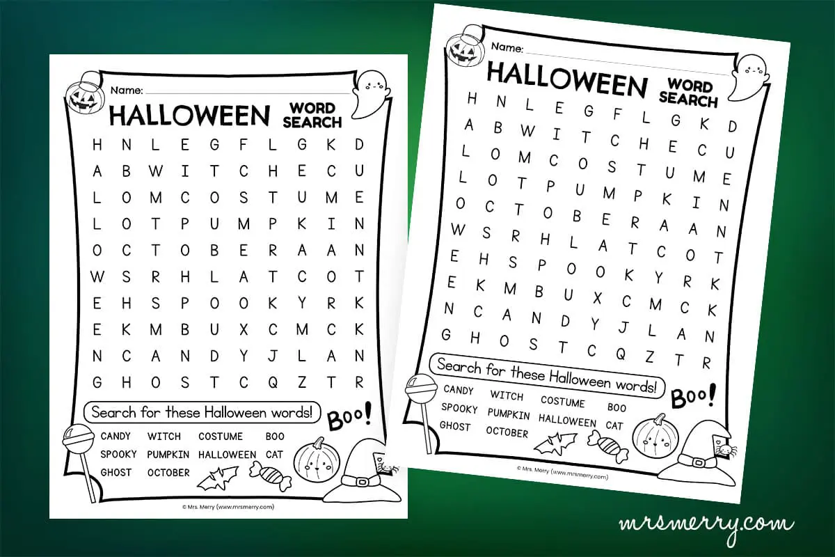 Printable Halloween Crossword Puzzle for 4th Grade Printable Halloween Crossword Puzzle for 4th Grade