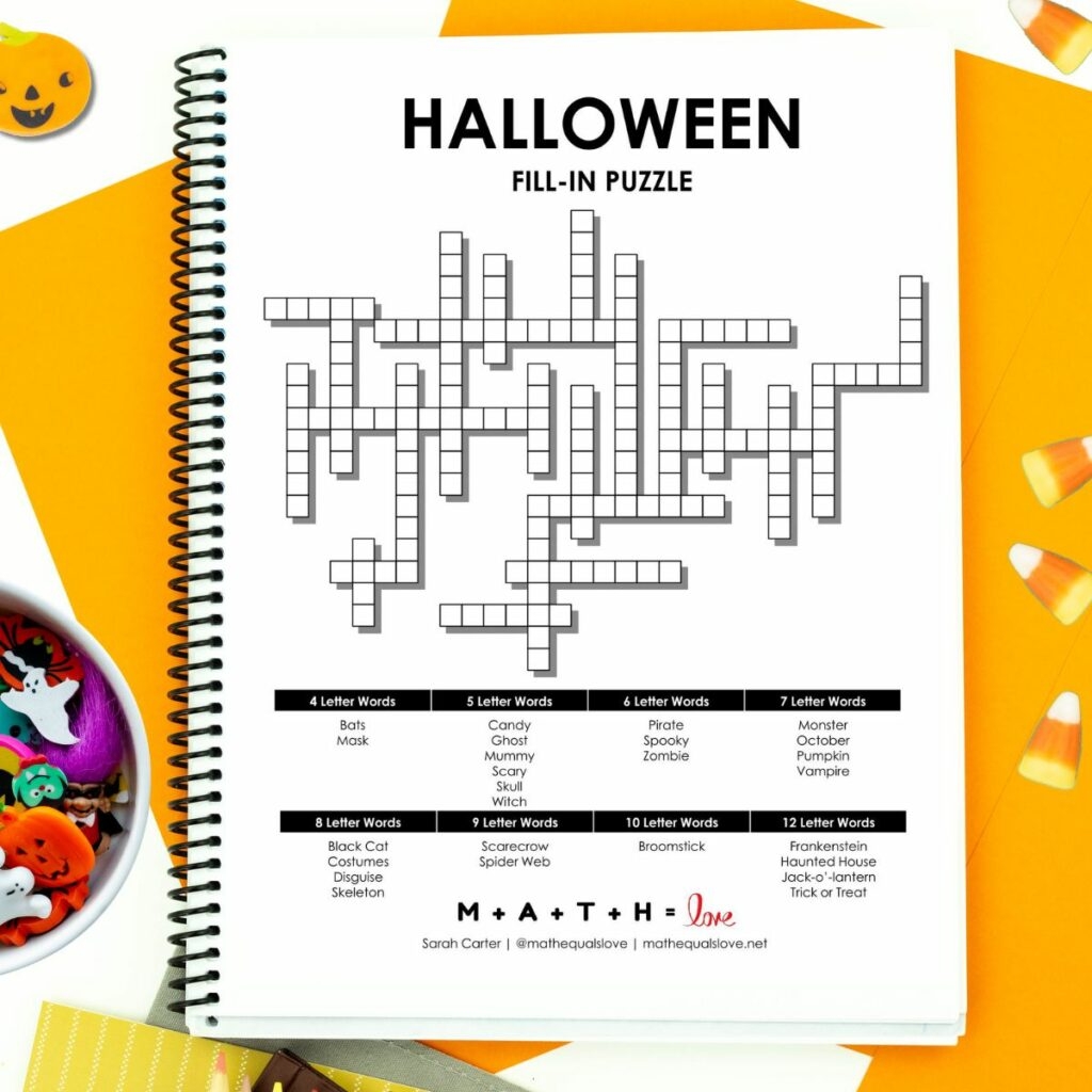 Printable Crossword Puzzles Word Fill In