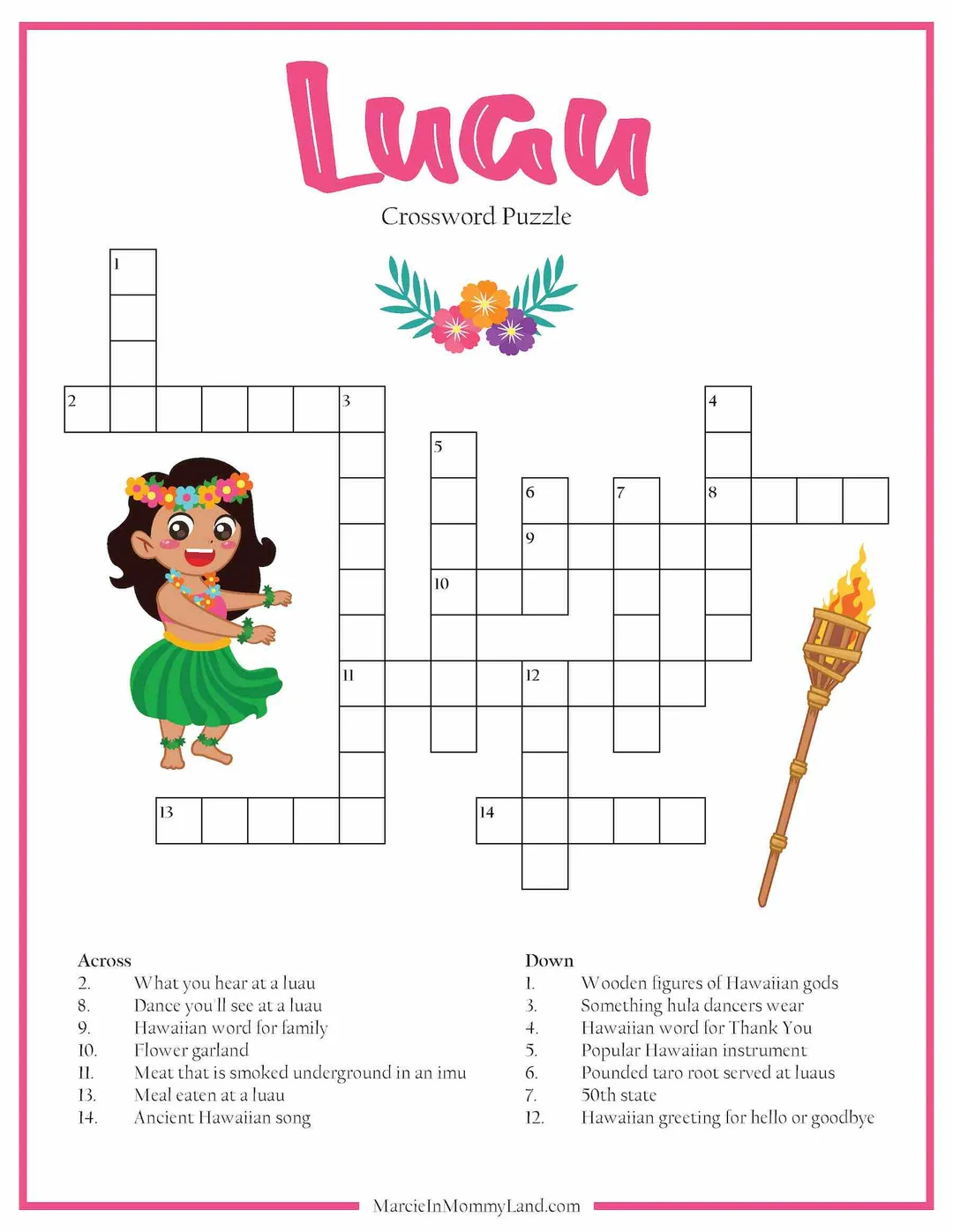 Disney-themed Crossword Puzzles Printable