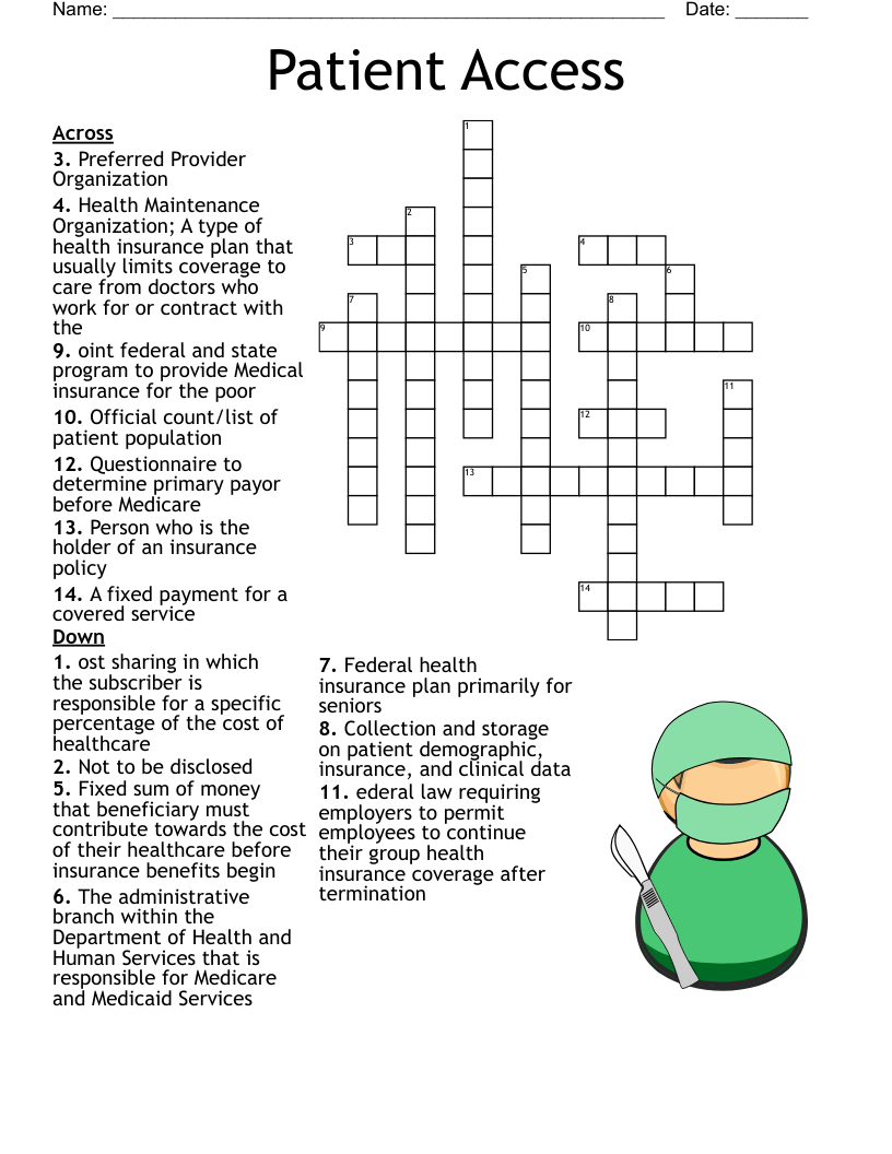 Printable Crosswords for Elderly