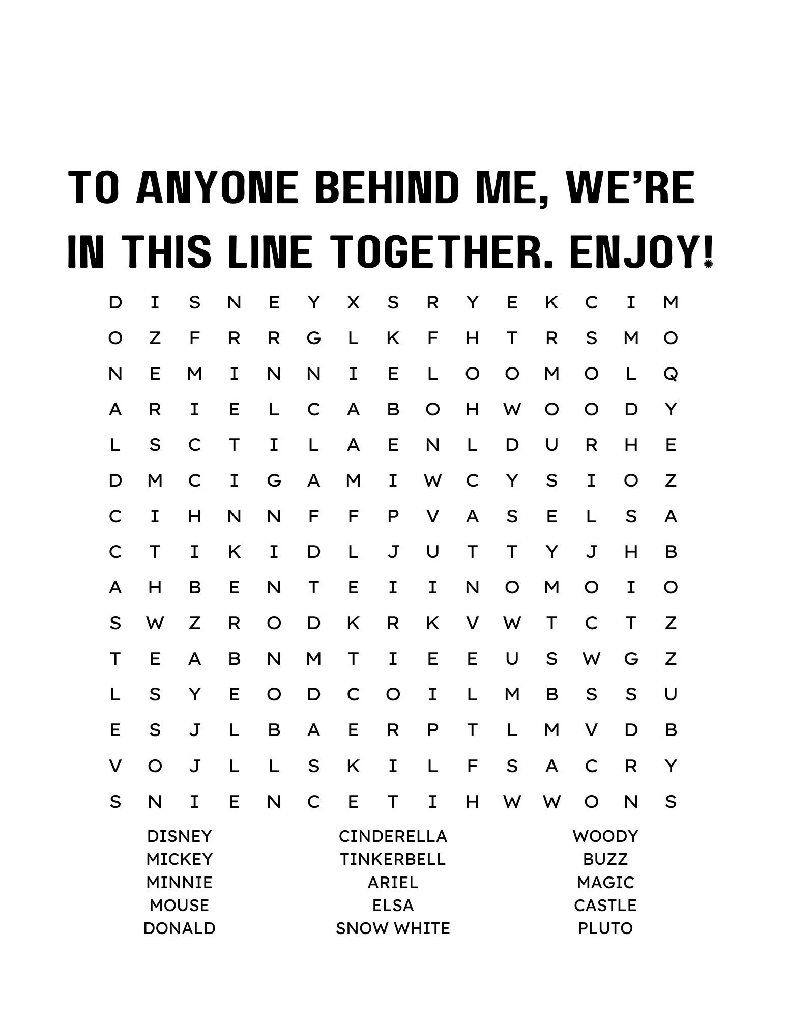 Interactive Disneyland Park Wordsearch SVG PNG Clean And Dirty Options Available Etsy Interactive Disneyland Park Wordsearch SVG PNG Clean And Dirty Options Available Etsy