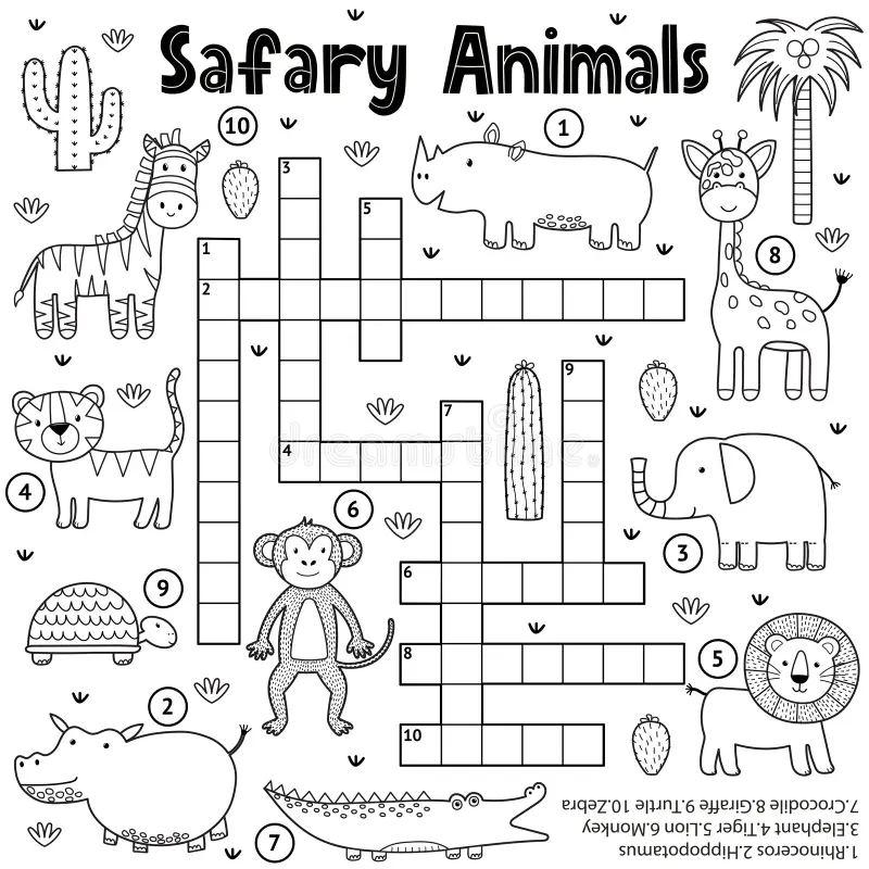 Jungle Crossword Puzzle Stock Illustrations 74 Jungle Crossword Puzzle Stock Illustrations Vectors Clipart Dreamstime