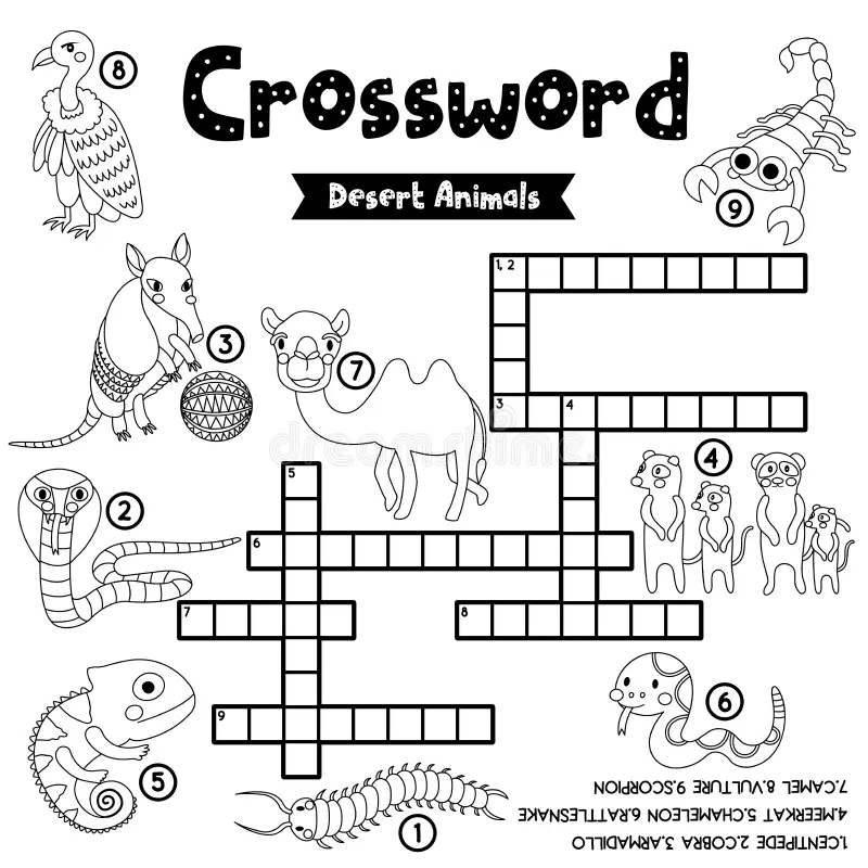 Junior Crosswords Printable Junior Crosswords Printable