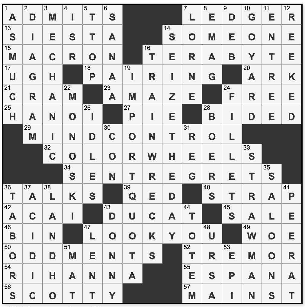 Free Printable Sunday Crosswords LA Times