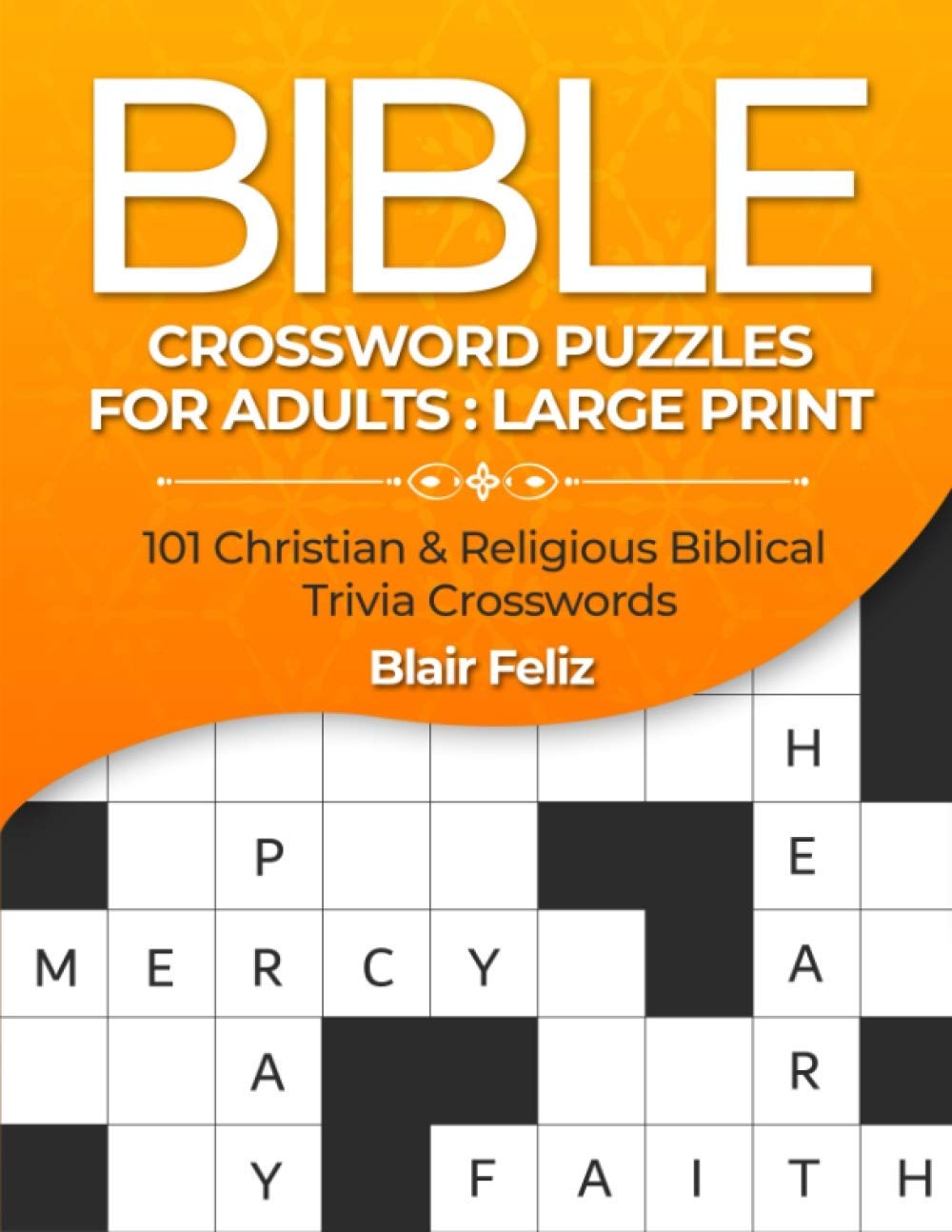 Large Print Bible Crossword Puzzles 101 Christian Kuwait Ubuy