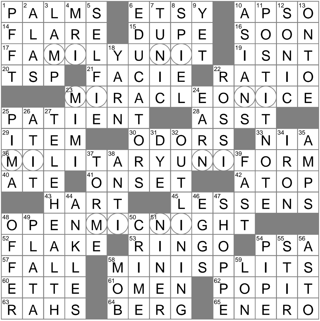 LAXCrossword Answers To The Los Angeles Times Crossword LAXCrossword Answers To The Los Angeles Times Crossword