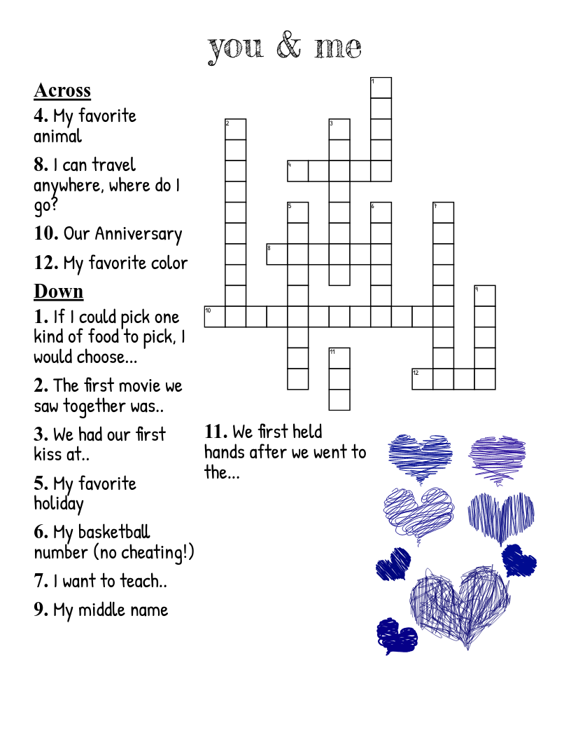 Leisure And Recreation Crossword WordMint