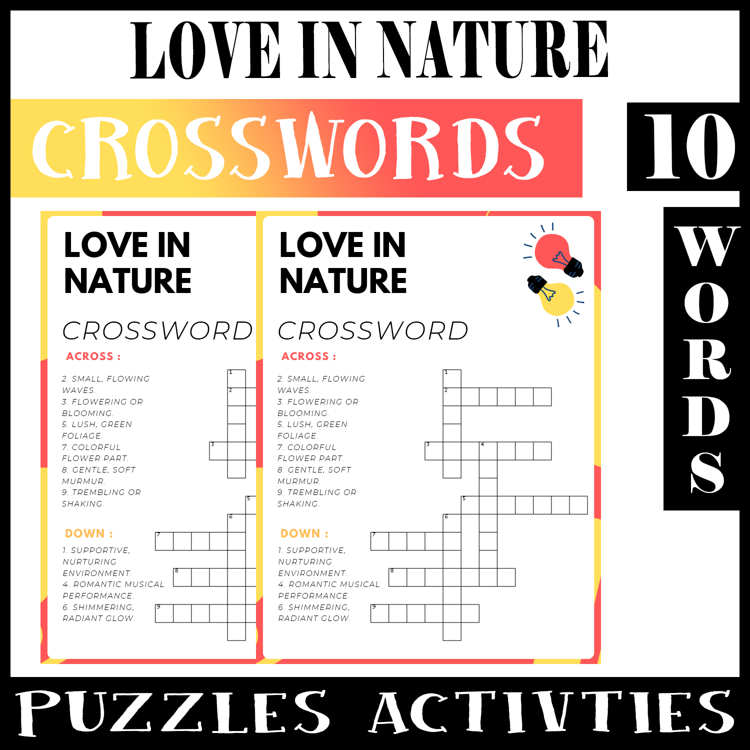 7 Online Printable Crossword Puzzle