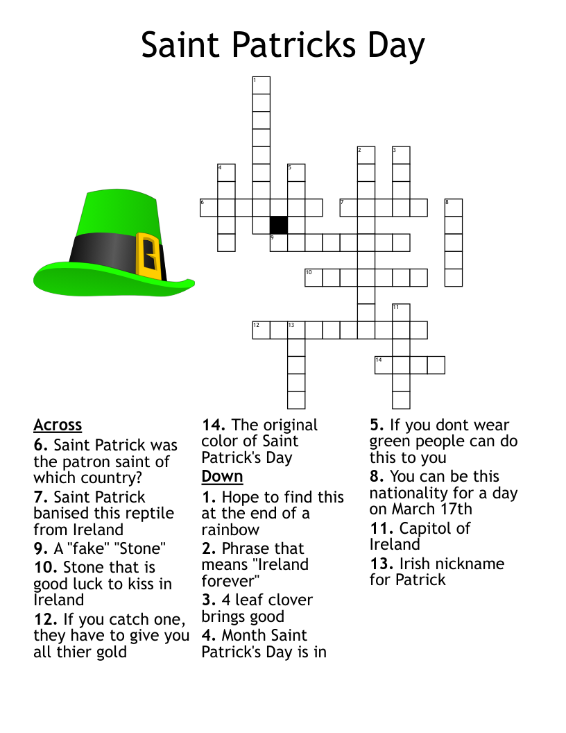 March Crossword WordMint