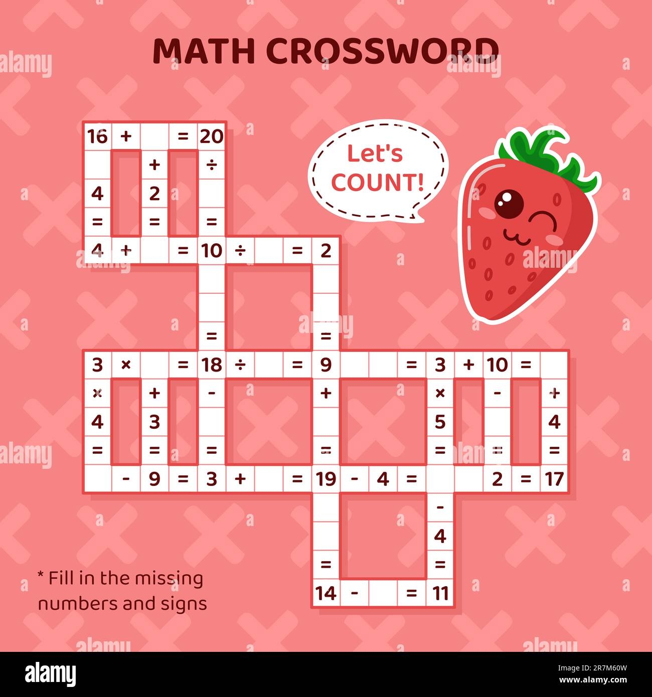 Easy Printable Math Crossword Puzzles