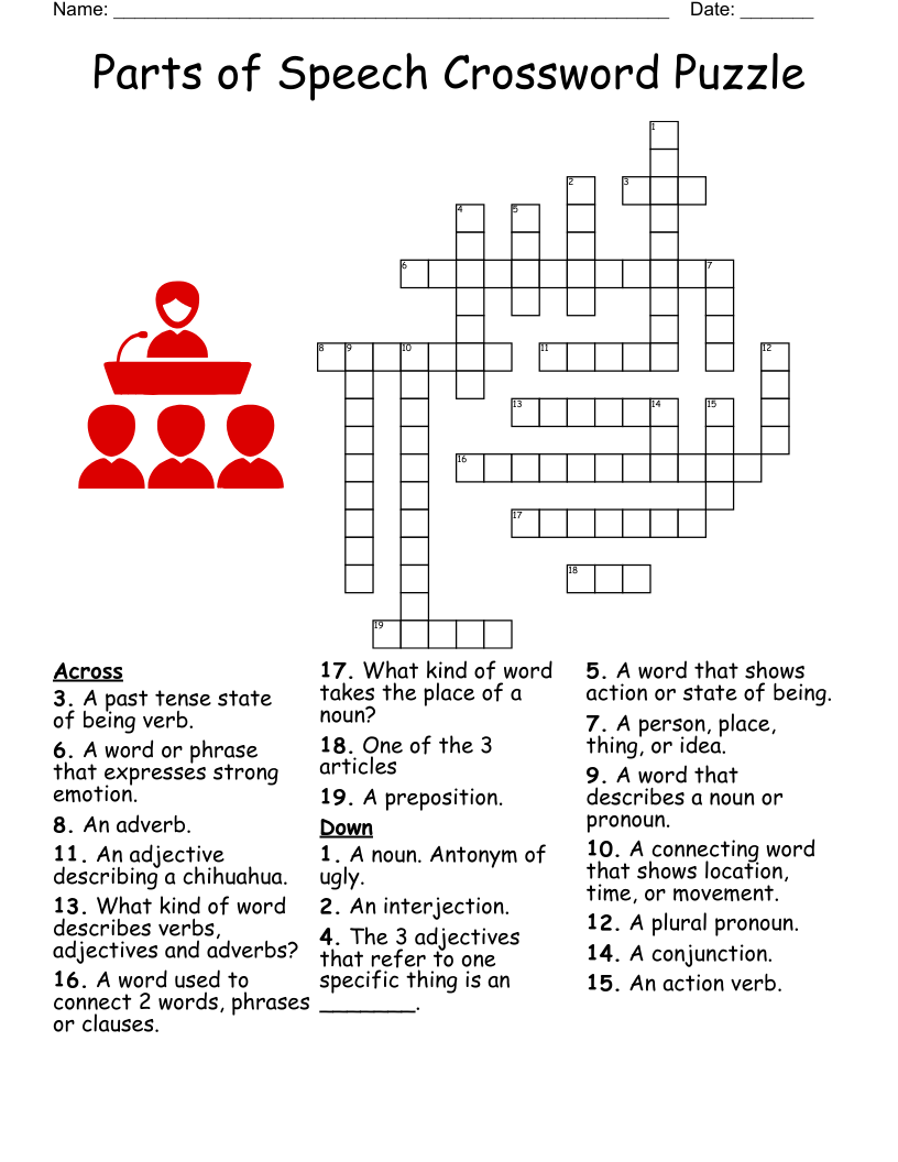 Printable Crossword Puzzles with Solution