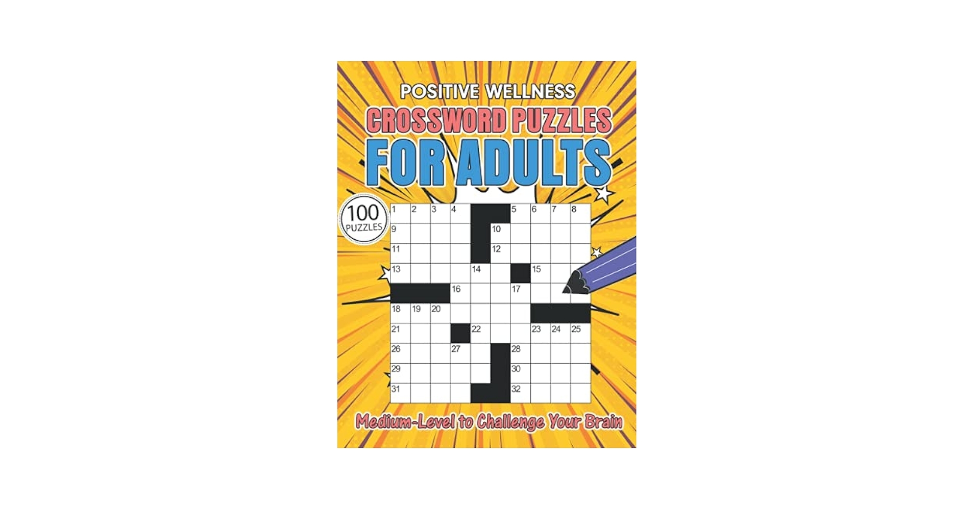 Positive Wellness Crossword Puzzles For Adults